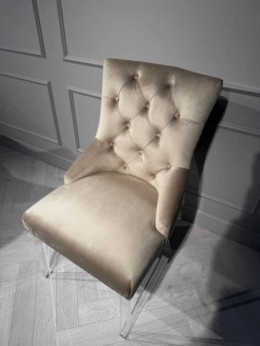 Стул обеденный Вильям MH-03CH, 58х68х97 см, серый