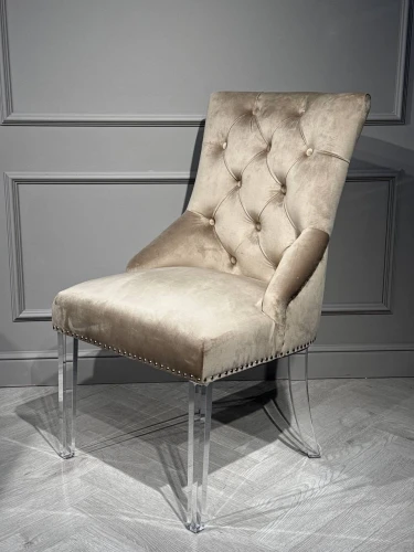 Стул обеденный Вильям MH-03CH, 58х68х97 см, серый