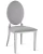 Стул обеденный София DC-1102, 45х42х92, серый, серебро