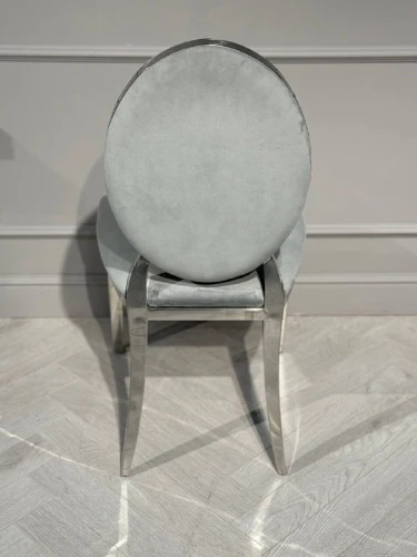 Стул обеденный София DC-1102, 45х42х92, серый, серебро