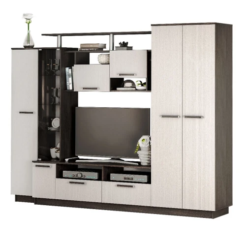 Стенка в гостиную Вега