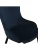 DC444 Стул мягкий, ТЕМНО-СИНИЙ#MJ 420-47 велюр, каркас металл черный