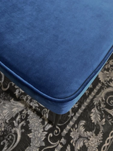 Стул NEPAL-P СИНИЙ #29, велюр/ черный каркас М-City