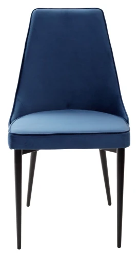 Стул NEPAL-P СИНИЙ #29, велюр/ черный каркас М-City