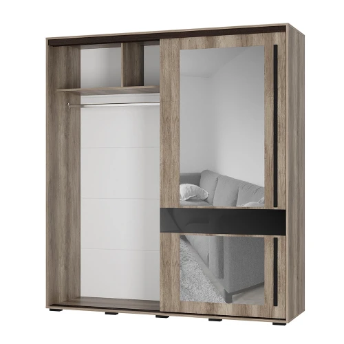 Шкаф-купе Крафт-8, Дуб Каньон