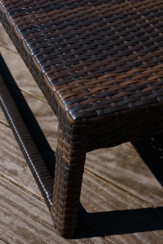 Шезлонг лежак из искусственного ротанга Киото