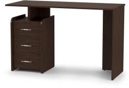 ПКС-8 стол письменный левый венге