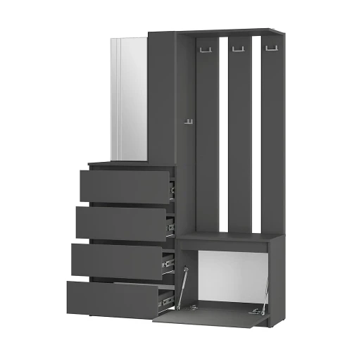 Прихожая Симпл ПР-04, графит