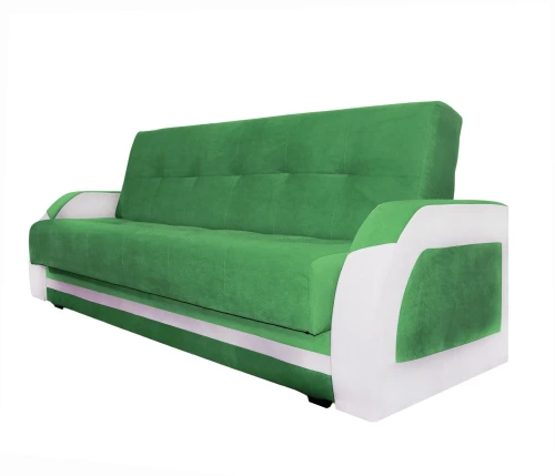 Диван-книжка Феникс 120 зеленый , пружинный блок Боннель