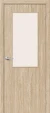 Межкомнатная дверь финиш флекс BRAVO Гост-7 Л-21 (БелДуб) Magic Fog