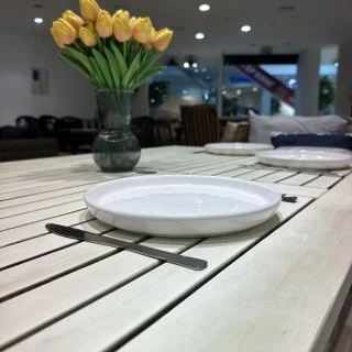 Обеденный комплект SIERRA белого цвета