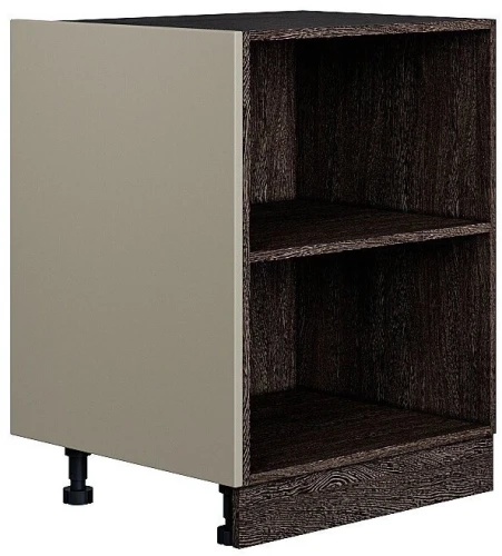 Фасад боковой Фьюжн для нижнего шкафа Silky Grey