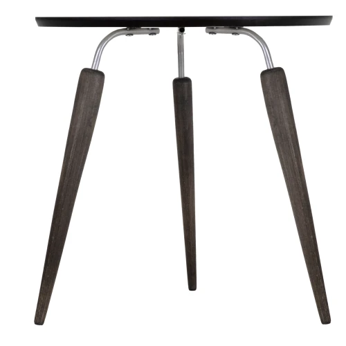 Стол журнальный BeautyStyle 22 черный элит/металл/эбеновое дерево