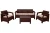 Комплект уличной мебели TWEET Terrace Set Max, венге