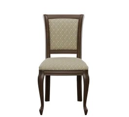 Стул Кабриоль, Орех тёмный, ткань Призма 37/1