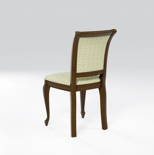 Стул Кабриоль, Орех тёмный, ткань Призма 37/1