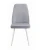 Стул DikLine 327 поворотный B22 GREY, ножки белые