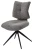 Стул ДЕЛИ (DELI) 360 град, цвет СЕРЫЙ H300126-3, ткань / ЧЕРНЫЙ каркас, ®DISAUR