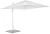 Зонт Рим Белый 3х3