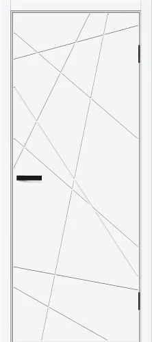 Межкомнатная дверь BRAVO Граффити-5.Д White Pro