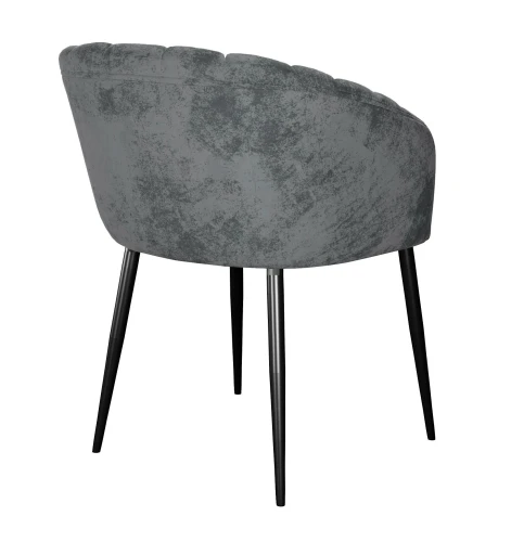 Стул DikLine 442 поворотный, M14 серый, ножки черные