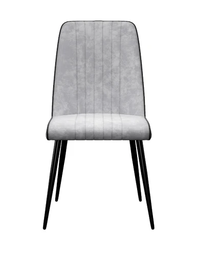 Стул DikLine 325 Gr Grey, ножки черные