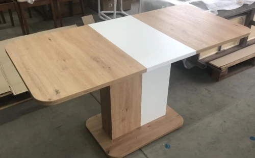 Стол NEXT 110 Дуб Артисан/ Белый М-City