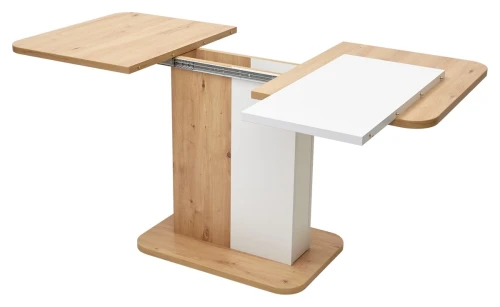 Стол NEXT 110 Дуб Артисан/ Белый М-City