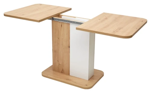 Стол NEXT 110 Дуб Артисан/ Белый М-City