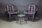 Садовый комплект из искусственного ротанга Мэдисон НЬЮ (Medison NEW) Balcony set с круглым столиком с подушками на сиденье  и спинку Садовый комплект из искусственного ротанга Мэдисон НЬЮ (Medison NEW) Balcony set с круглым столиком с подушками на сиденье  и спинку