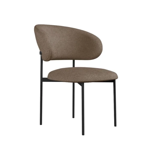 Стул DikLine 201 NS05 CAPPUCCINO, ножки черные