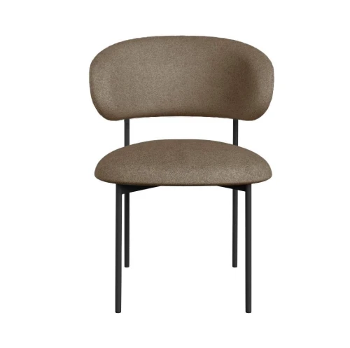 Стул DikLine 201 NS05 CAPPUCCINO, ножки черные