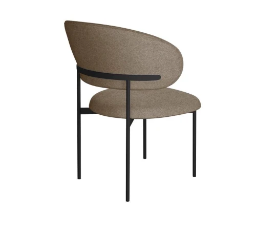 Стул DikLine 201 NS05 CAPPUCCINO, ножки черные