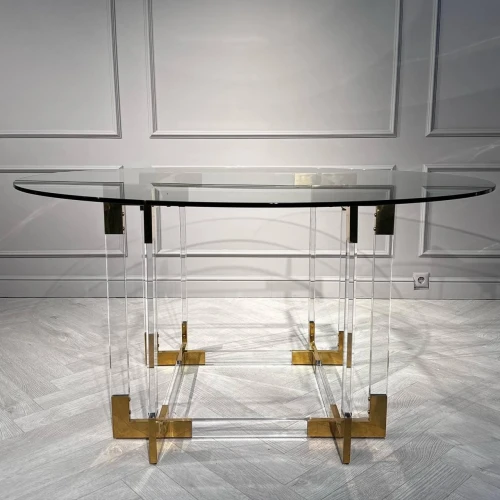 Стол обеденный Никсон MH-07DT, прозрачный