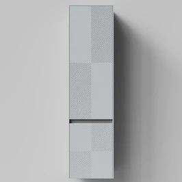 Пенал Соло 40, пример RAL 7040 Серое окно, матовая, подвесной, правый