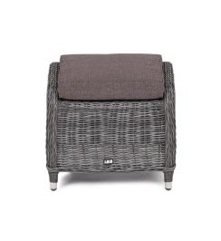 "Толедо" пуф плетеный, цвет графит