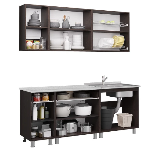 Кухня Монтана 2,0, Венге, Дуб сонома