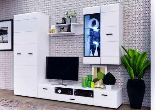 Шкаф двухстворчатый Нэнси New, Белый глянец холодный, Белый