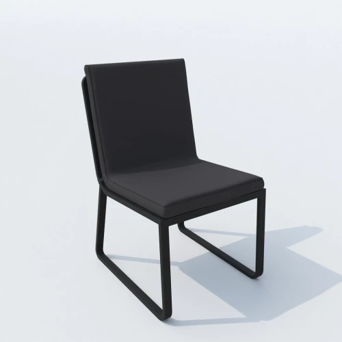 Обеденная группа TELLA  GIRA  каркас карбон / стол тик 200 / ткань антрацит