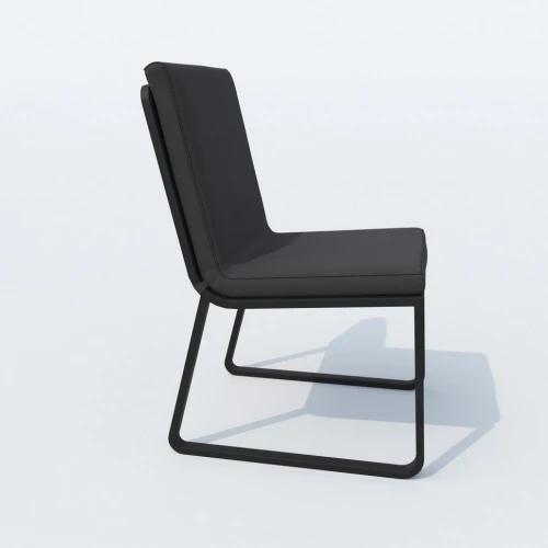 Обеденная группа TELLA  GIRA  каркас карбон / стол тик 200 / ткань антрацит