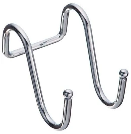 Крючок двойной Хром