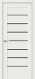 Межкомнатная дверь эмалит mr.wood Браво-22 White Matt Black Star
