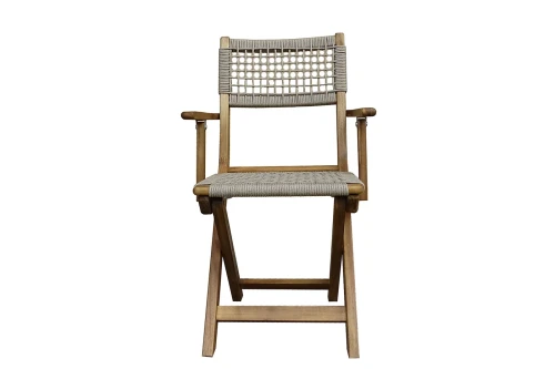 Стул из акации CALISTO складной с подлокотниками  Joygarden