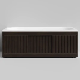 Экран-купе Тач 1500, 3 раздвижные двери, Палисандр ПВХ 43101