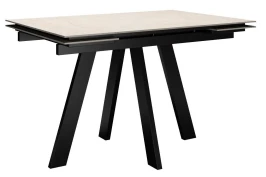 Стол DikLine DM110 Хромикс белый/опоры черные