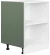 Фасад боковой Фьюжн для нижнего шкафа Silky Mint