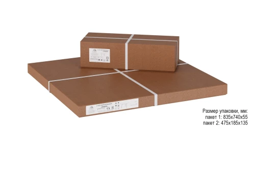 Стол журнальный Олдем дуб американский/чёрный