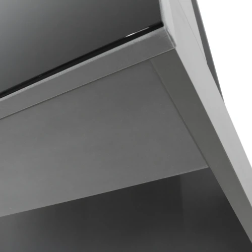 Стол журнальный BeautyStyle 26 графит темный U961/стекло черное