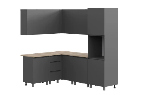 Кухня Денвер (без столешницы). Композиция 9