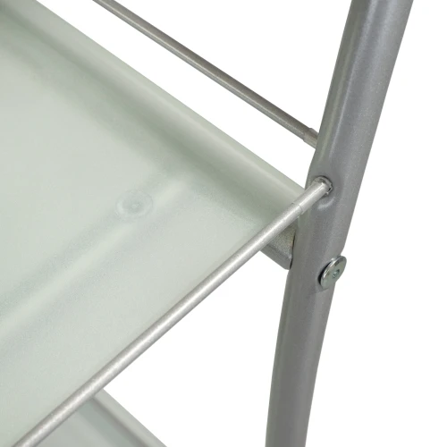 Стол сервировочный Поло металлик/ матовое